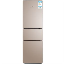 TCL BCD-220TF1 220升三门冰箱 节能保鲜，软冷冻与流光金美学